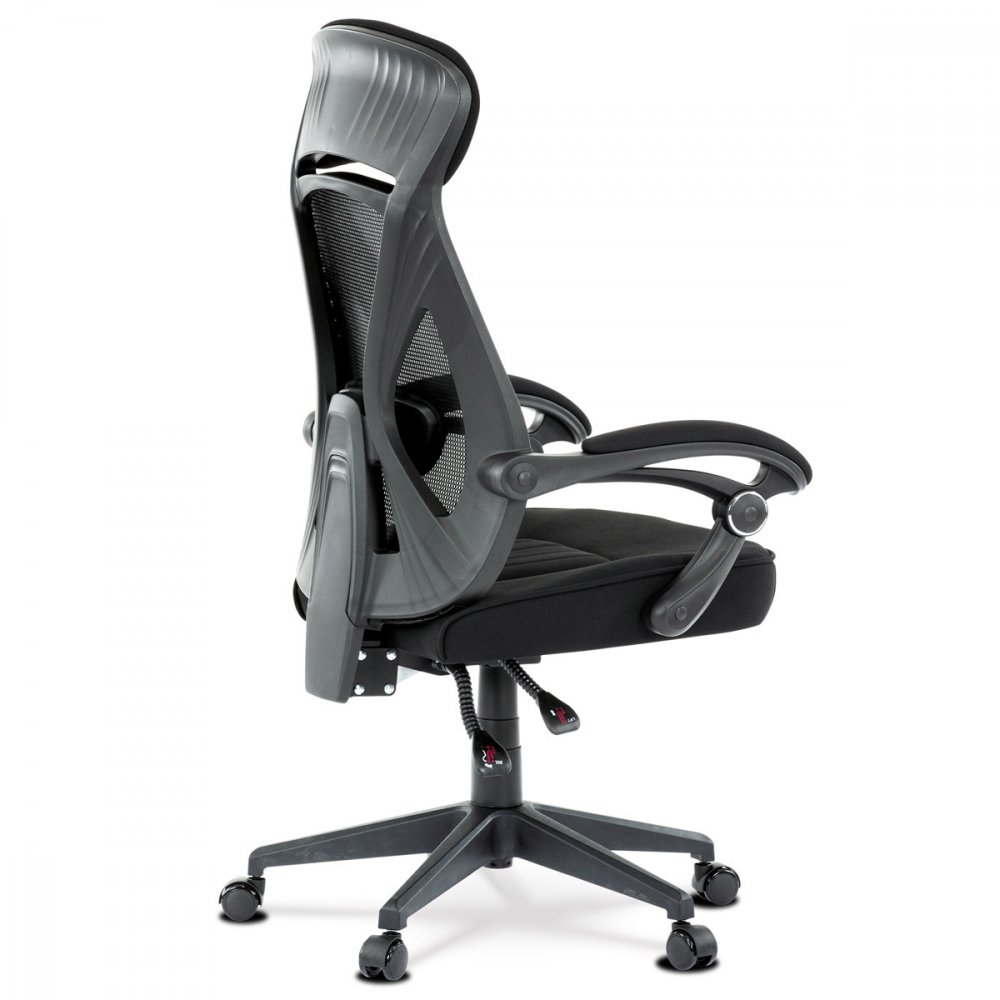 Kancelářská ergonomická židle FOREX – látka, síť, černá Autronic (obrázek 17)