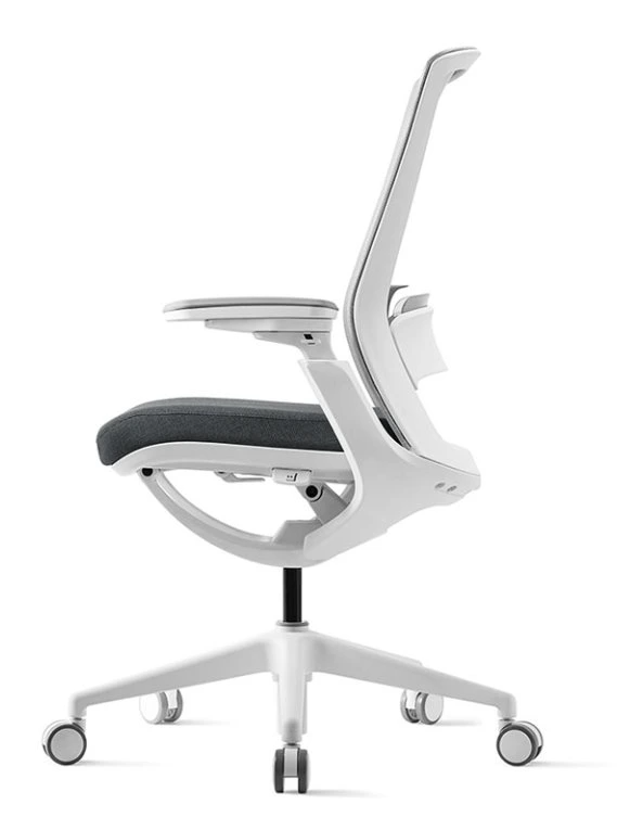 Kancelářská ergonomická židle ROLY WHITE - síťovina, více barev Červená (obrázek 12)