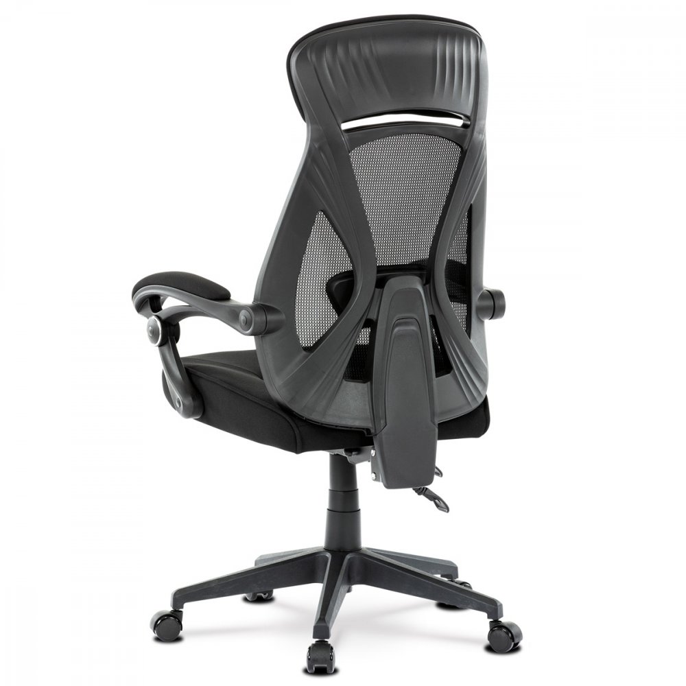 Kancelářská ergonomická židle FOREX – látka, síť, černá Autronic (obrázek 12)