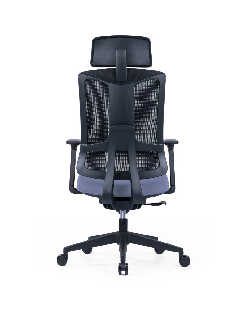Kancelářská ergonomická židle SLIDE — více barev Černá (obrázek 18)