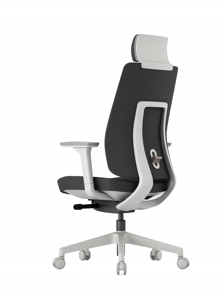 Kancelářská ergonomická židle K50 — bílá, více barev Modrá (obrázek 13)