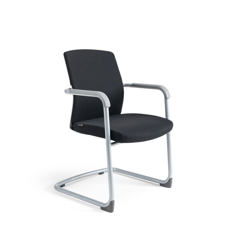 Jednací židle Office Pro JCON WHITE — více barev, nosnost 120 kg Černá