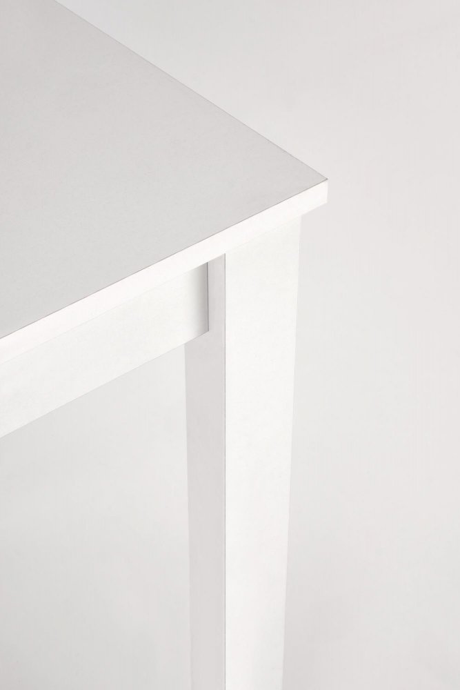 Jídelní rozkládací stůl GINO — 100x60 (+35cm), bílý Halmar (obrázek 3)