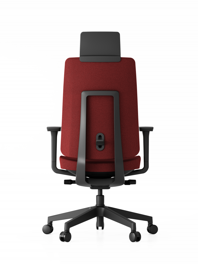Kancelářská ergonomická židle K50 — černá, více barev Modrá (obrázek 6)
