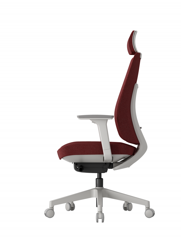 Kancelářská ergonomická židle K50 — bílá, více barev Modrá (obrázek 20)