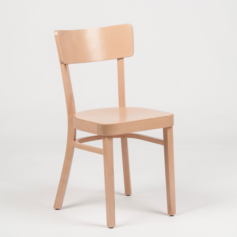 Levně Masivní dřevěná jídelní židle KATE – elegantní retrodesign, více barev Stima buk