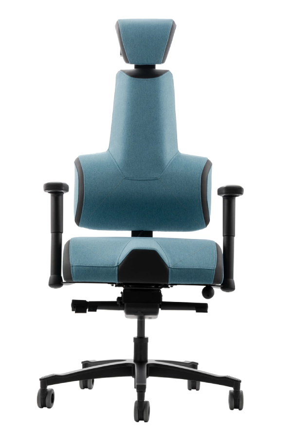 Levně Zdravotní židle THERAPIA ENERGY+ Black Color 2XL (180 - 200 cm)–⁠ na míru, více barev HX59/ KX99 Tyrkys