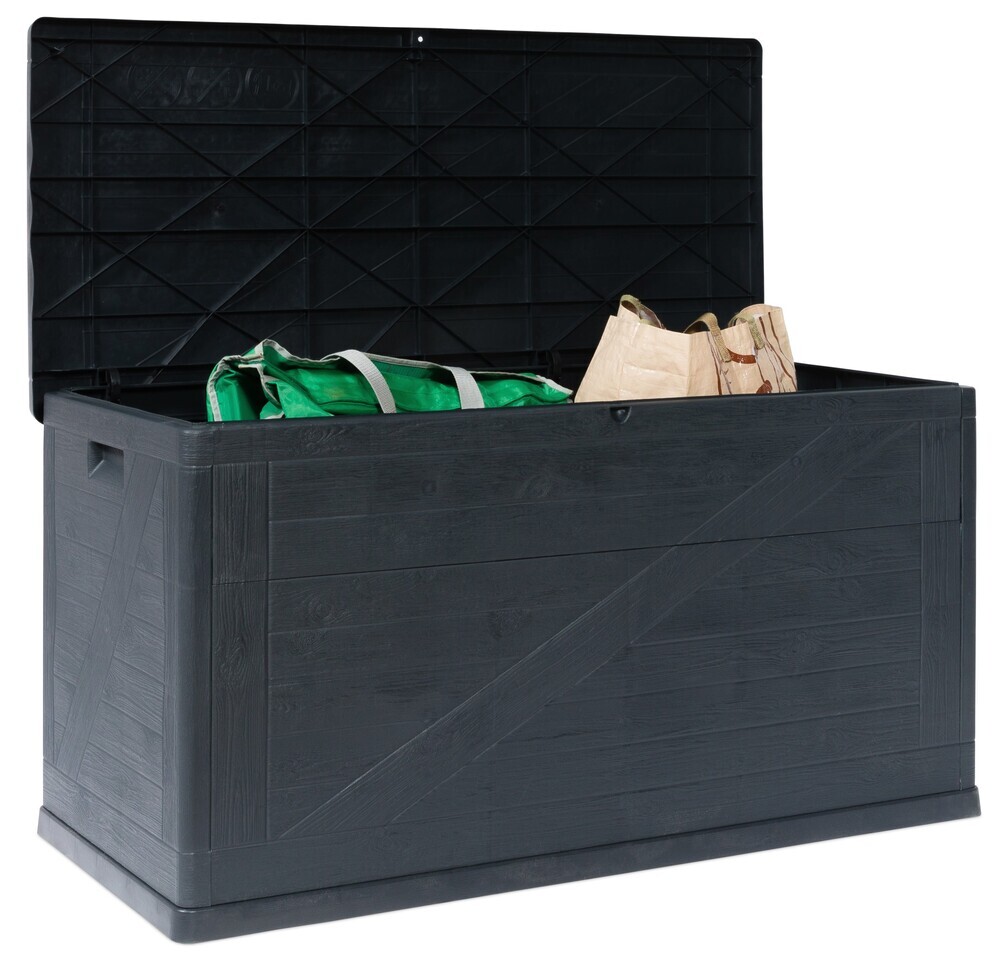 WOOD zahradní plastový úložný box 420 L - grafit (obrázek 17)