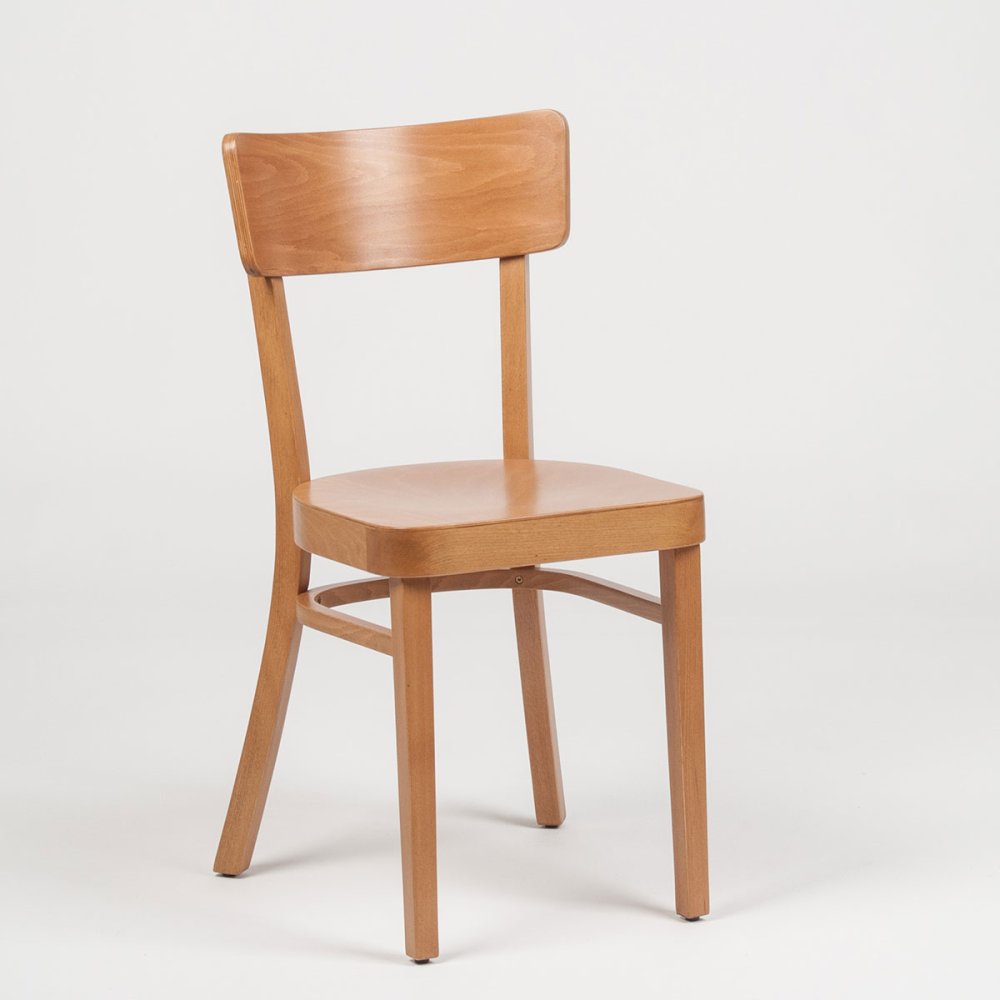 Levně Masivní dřevěná jídelní židle KATE – elegantní retrodesign, více barev Stima odstín dub