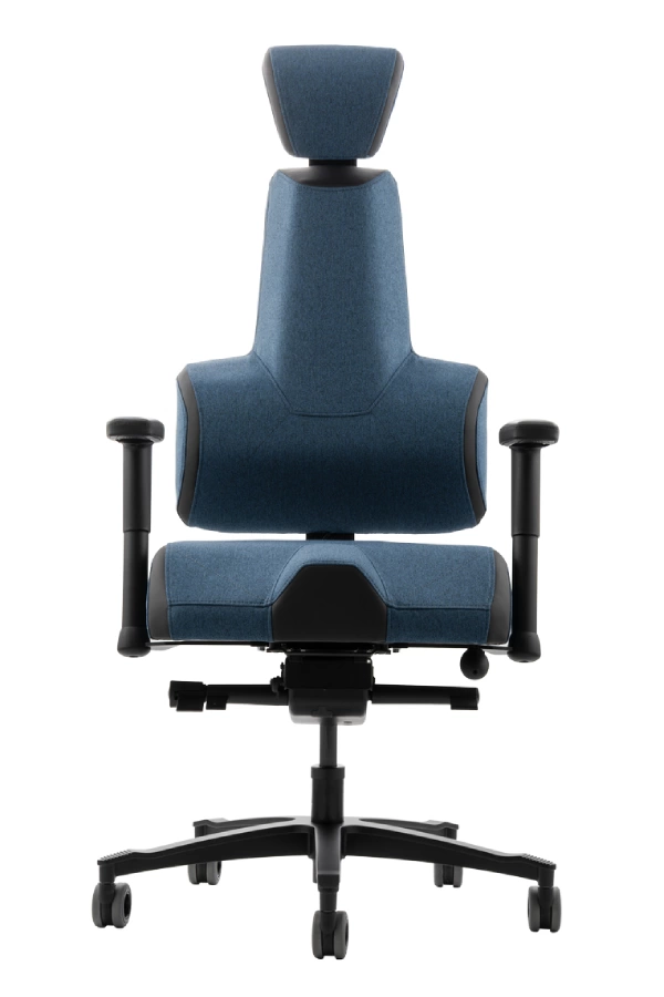Levně Zdravotní židle THERAPIA ENERGY+ Black Color 2XL (180 - 200 cm)–⁠ na míru, více barev HX58/ KX99 Cobalt