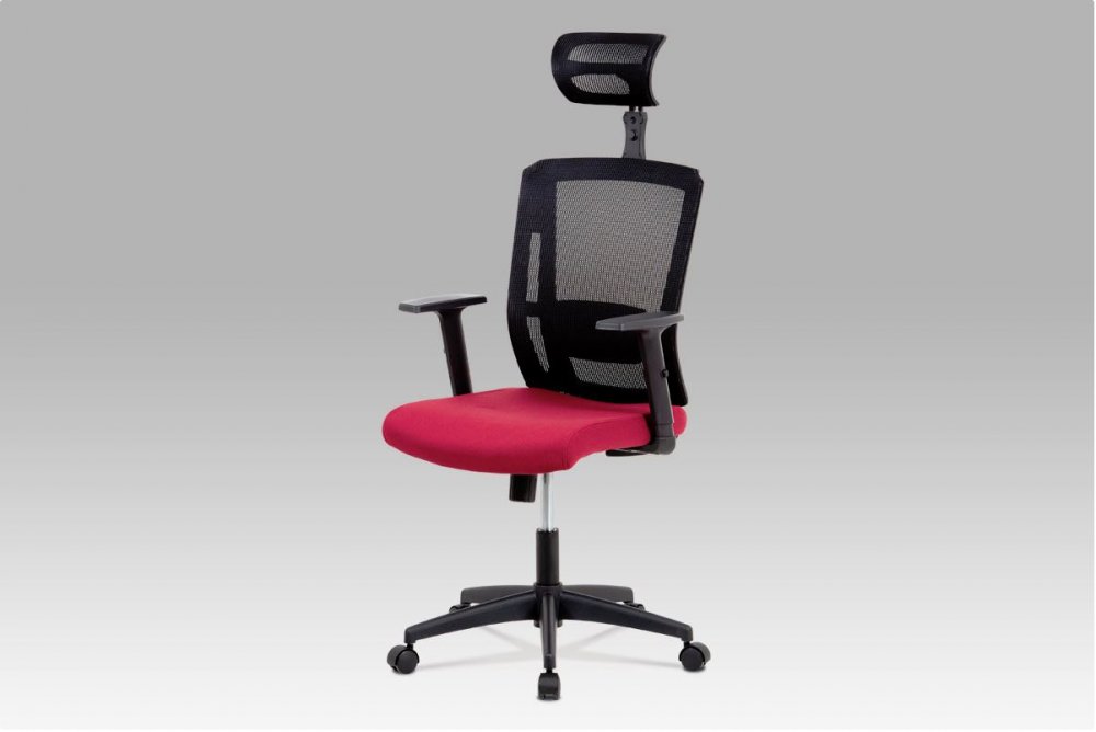 Kancelárska stolička na kolieskach ALBI — červená