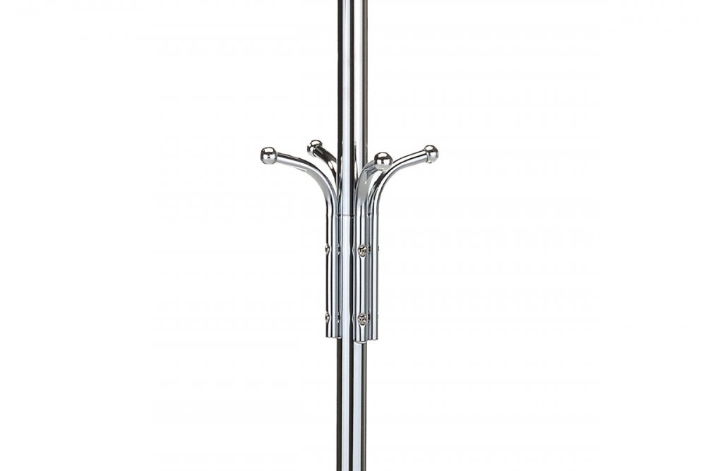 Věšák stojanový DALIDA - 182 cm, kov, lesklý chrom (obrázek 3)