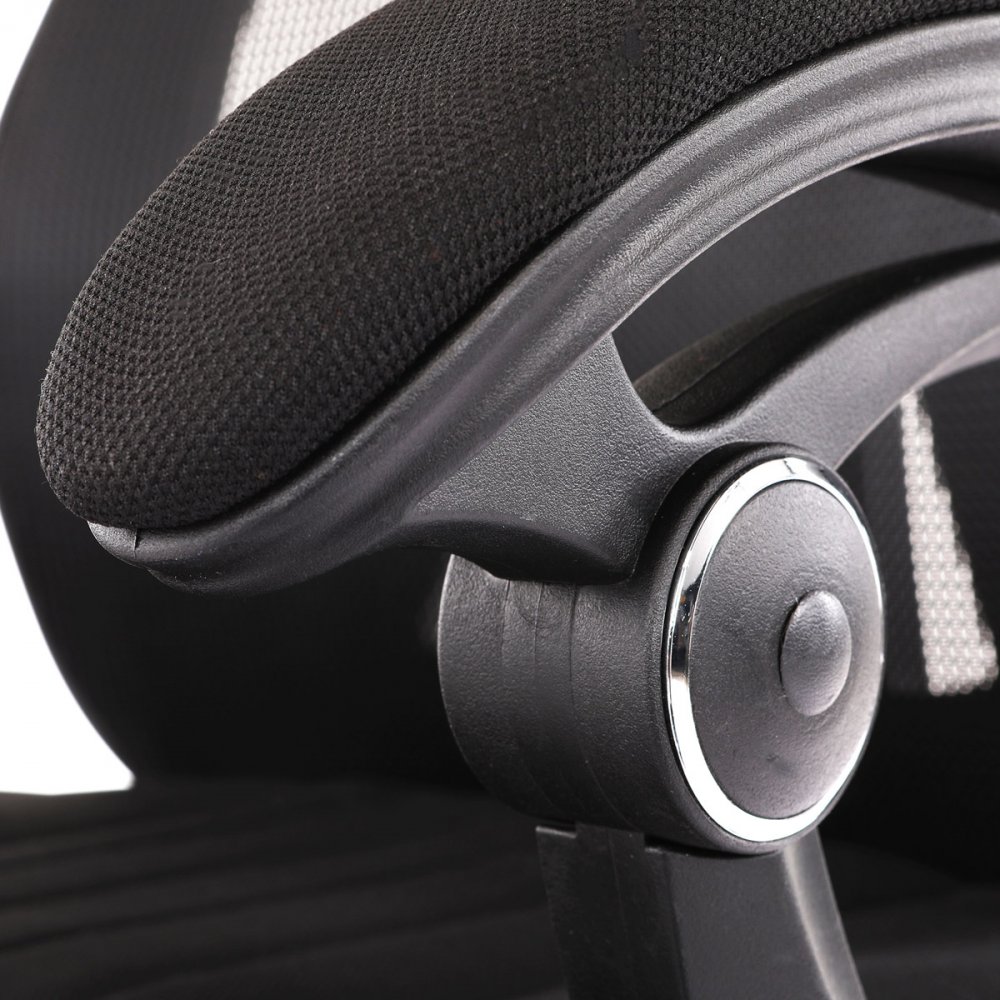 Kancelářská ergonomická židle FOREX – látka, síť, černá Autronic (obrázek 22)