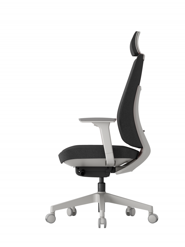 Kancelářská ergonomická židle K50 — bílá, více barev Modrá (obrázek 10)