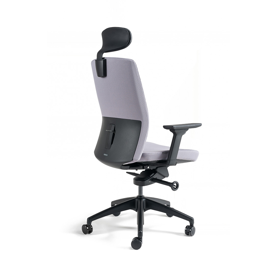 Kancelářská ergonomická židle BESTUHL J2 SP — více barev, s podhlavníkem Červená 202 (obrázek 15)