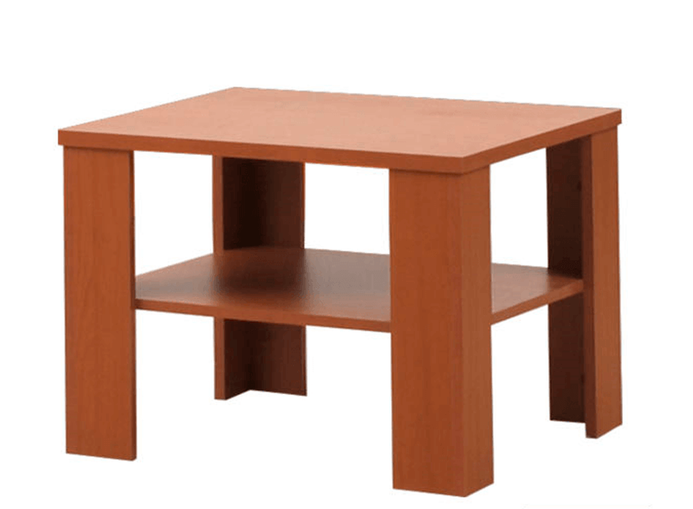 Konferenční stůl INTERSYS malý — 58,5x58,5x47,2 cm, více barev Švestka