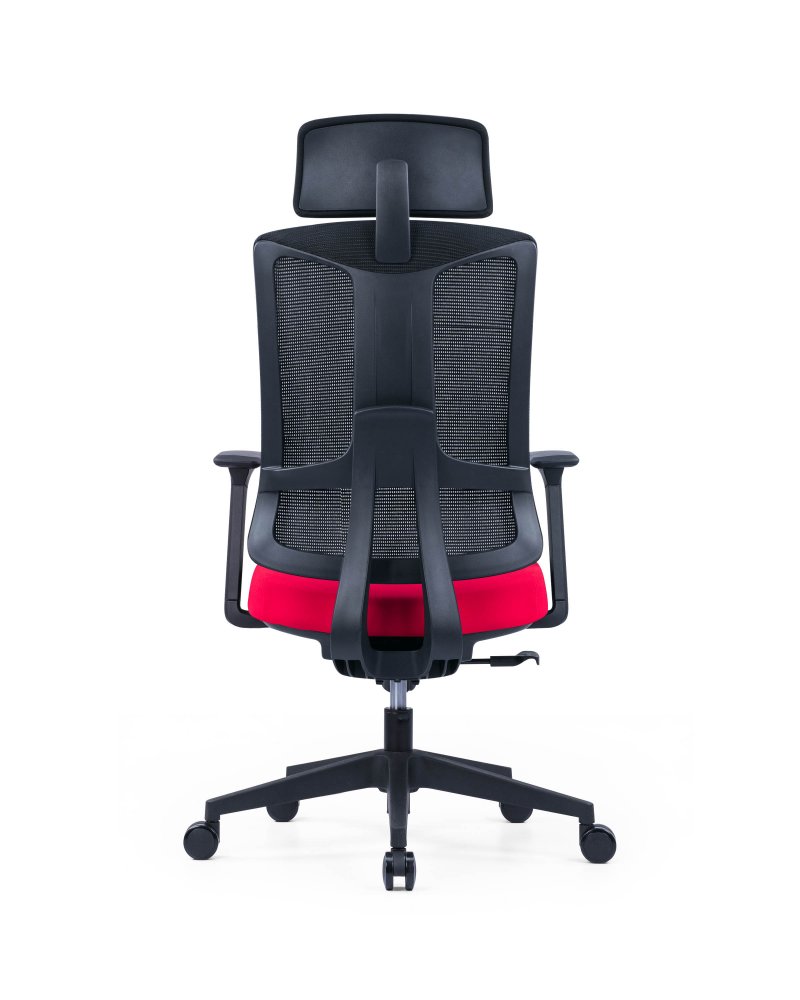Kancelářská ergonomická židle SLIDE — více barev Černá (obrázek 8)