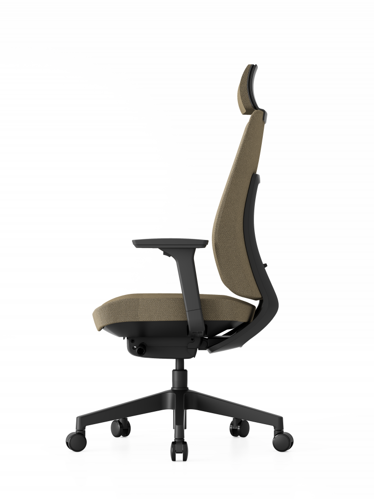 Kancelářská ergonomická židle K50 — černá, více barev Modrá (obrázek 20)