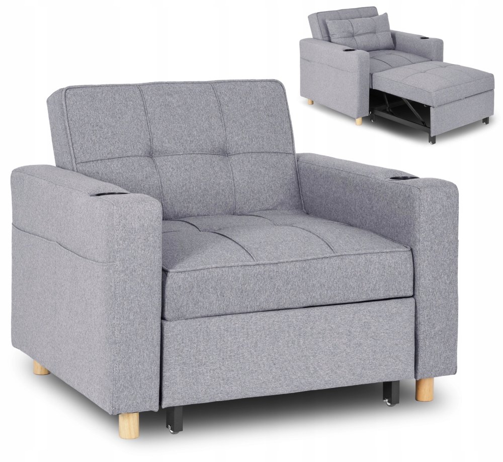 Kreslo SOLOR Šedé – moderná elegancia pre váš interiér