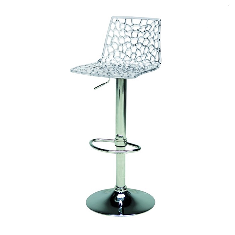 Barová výškově stavitelná židle Stima SPIDER bar – sedák plast, více barev Transparente