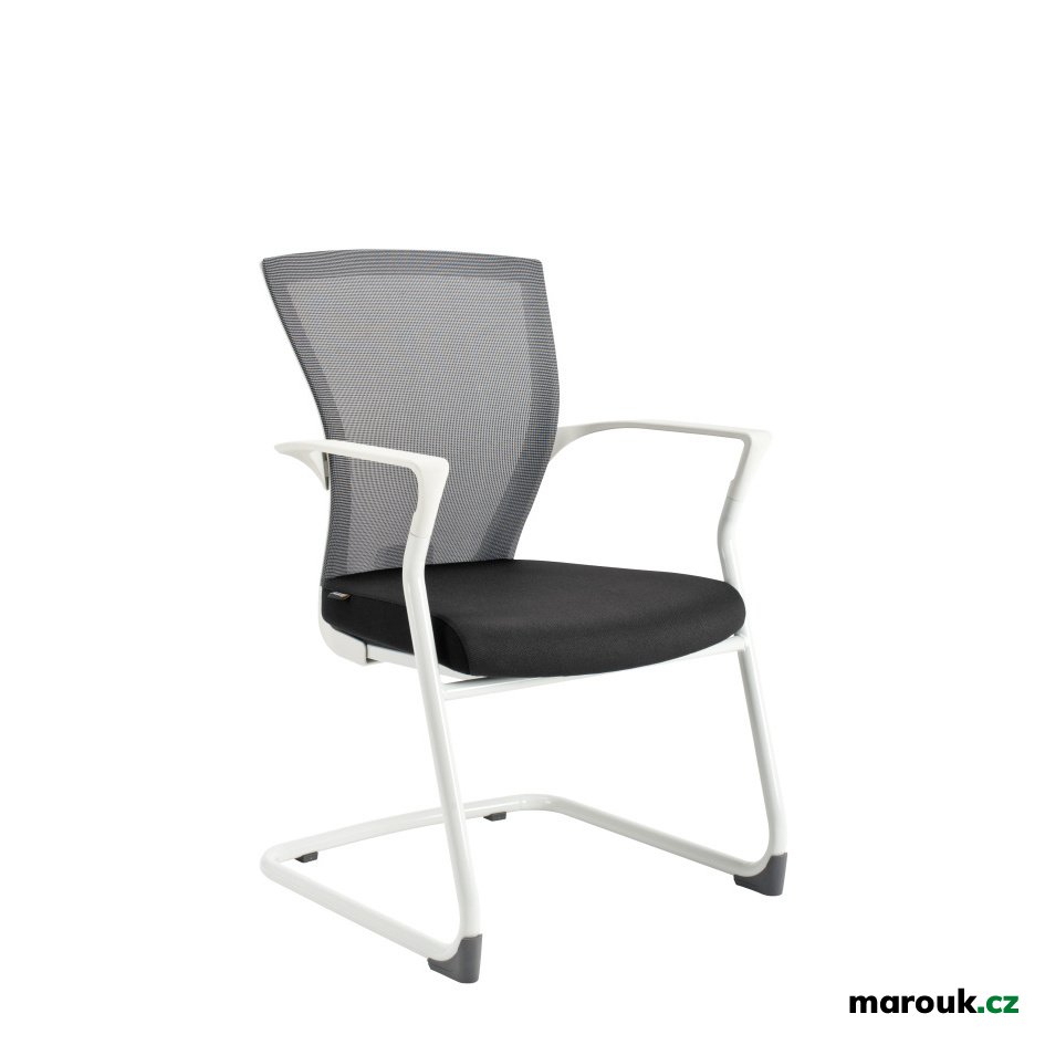 Jednací kancelářská židle Office Pro MERENS WHITE MEETING — více barev Černá BI 201