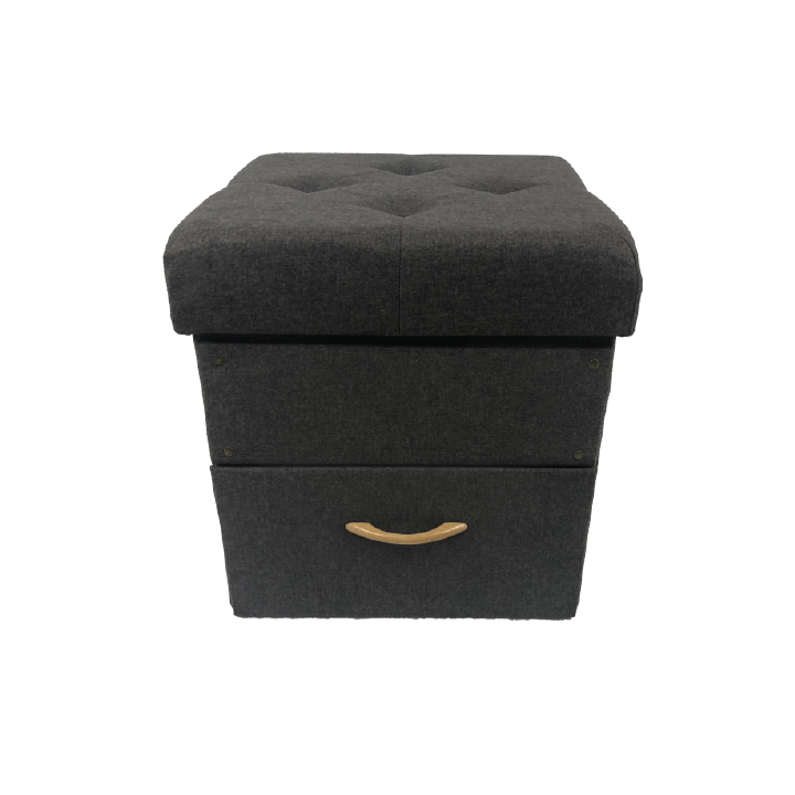 Taburet SULOT — šedá, více velikostí TYP 1 - 42×42×43 cm (obrázek 3)