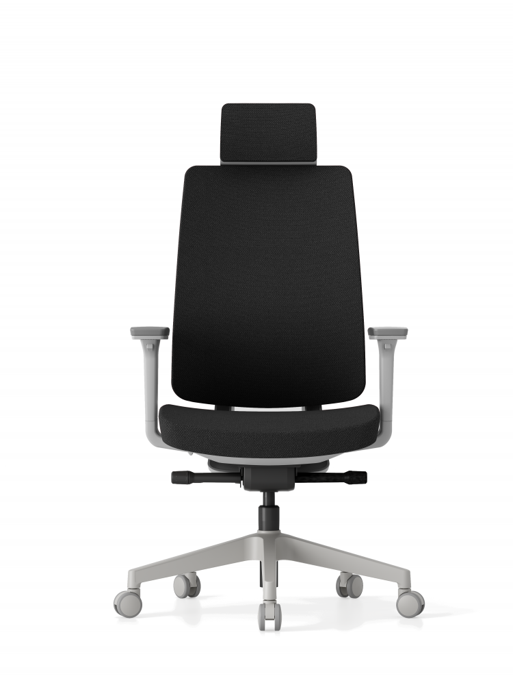 Kancelářská ergonomická židle K50 — bílá, více barev Modrá (obrázek 14)
