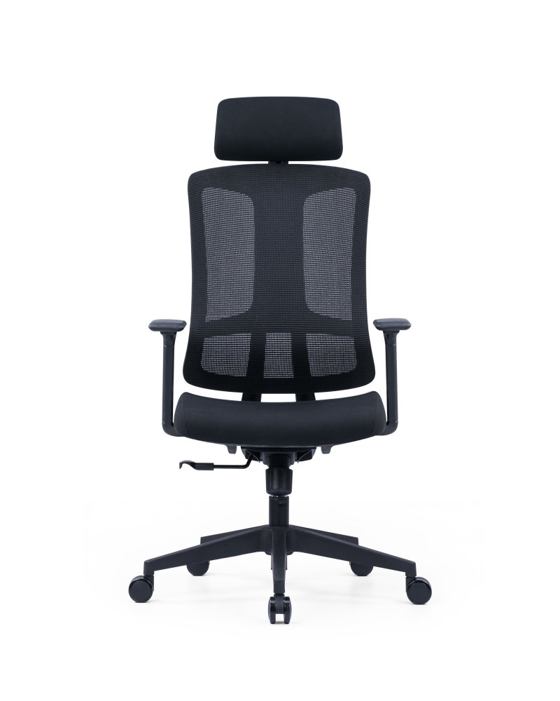 Kancelářská ergonomická židle SLIDE — více barev Černá (obrázek 24)