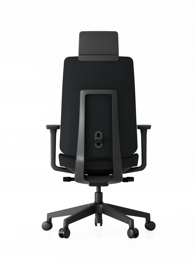 Kancelářská ergonomická židle K50 — černá, více barev Modrá (obrázek 14)