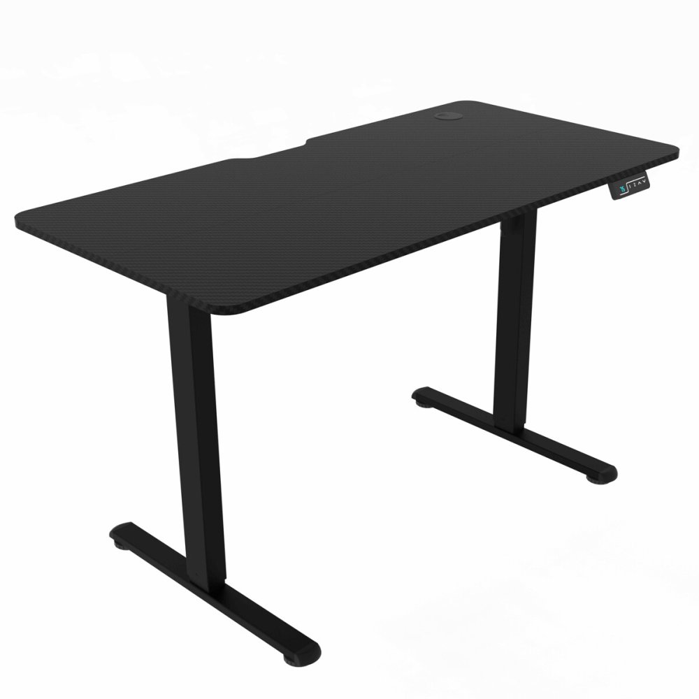 Elektricky nastavitelný pracovní stůl ELEVATE  – černá, 120x60