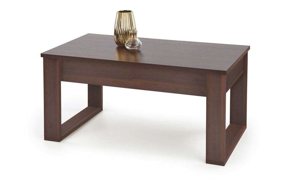 Konferenční stolek s šuplíky NEA – více barev Tmavý ořech
