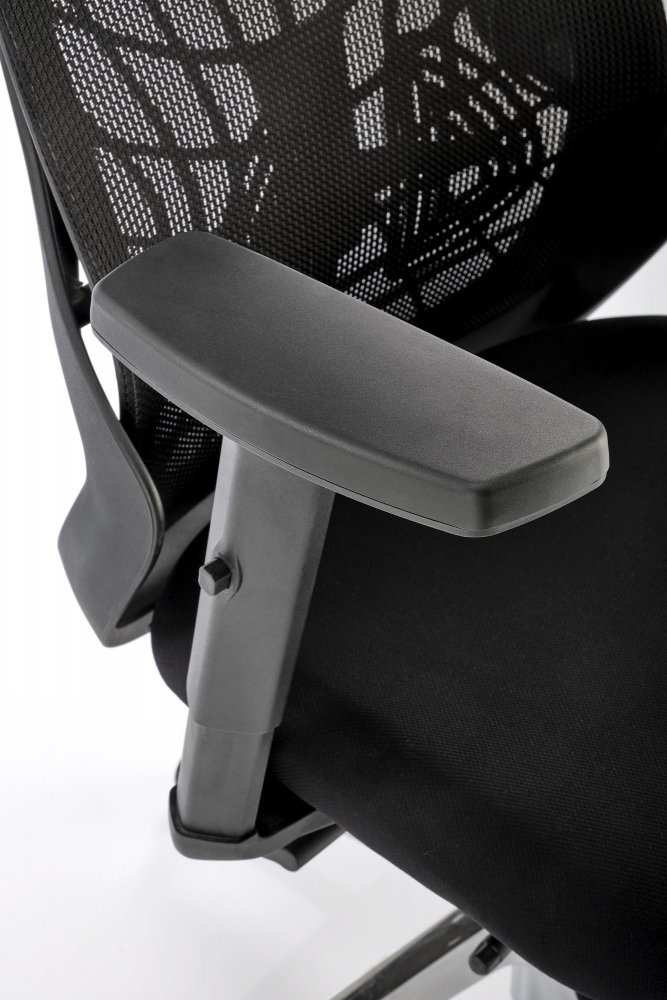 Kancelářská ergonomická židle GERONIMO — síť, černá Halmar (obrázek 20)