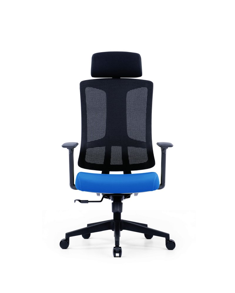 Kancelářská ergonomická židle SLIDE — více barev Černá (obrázek 9)