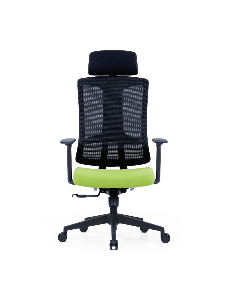Kancelářská ergonomická židle SLIDE — více barev Černá (obrázek 19)