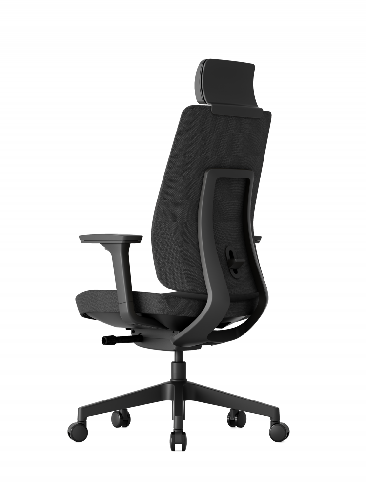 Kancelářská ergonomická židle K50 — černá, více barev Modrá (obrázek 15)