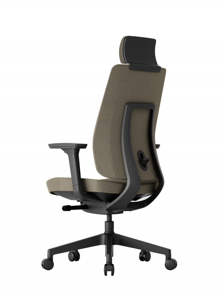 Kancelářská ergonomická židle K50 — černá, více barev Modrá (obrázek 19)