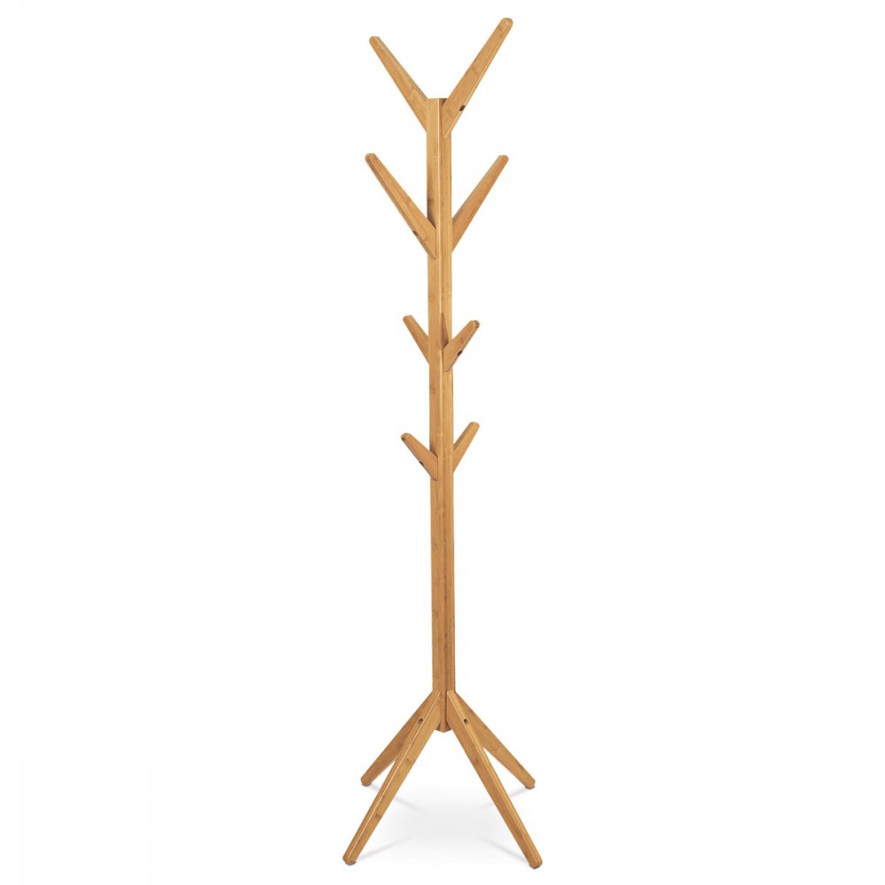 Levně Stojanový věšák TIMBO –⁠ 176 cm, bambus, přírodní