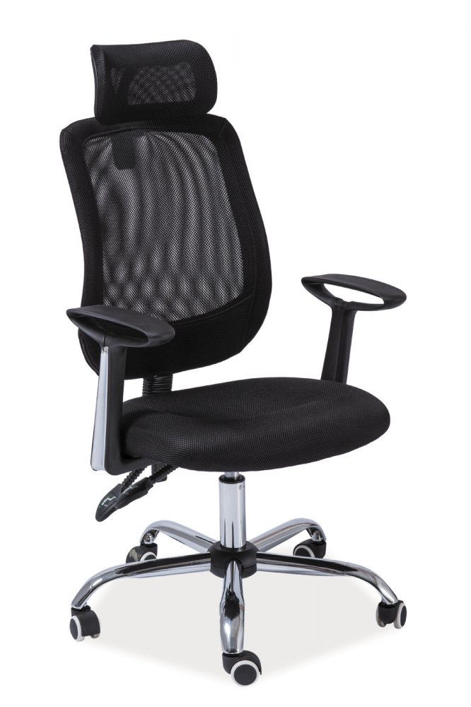 Kancelářská otočná židle JACKIE — černá
