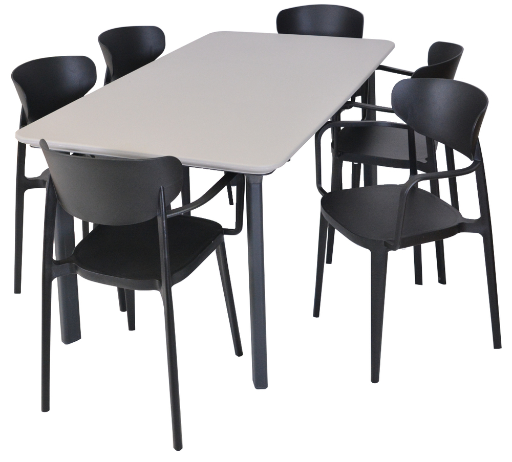 Křeslo MARE ARMCHAIR - černá (obrázek 7)