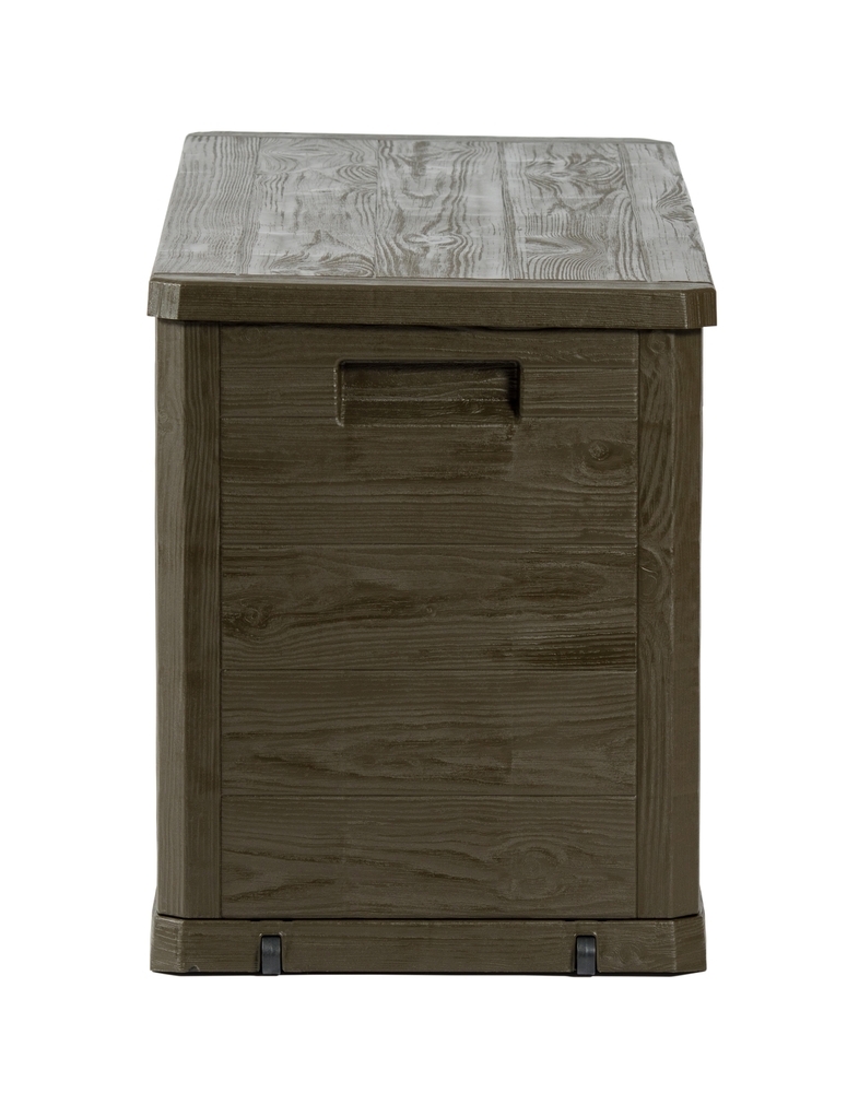 WOODYS zahradní plastový úložný box 280 L - hnědá (obrázek 2)